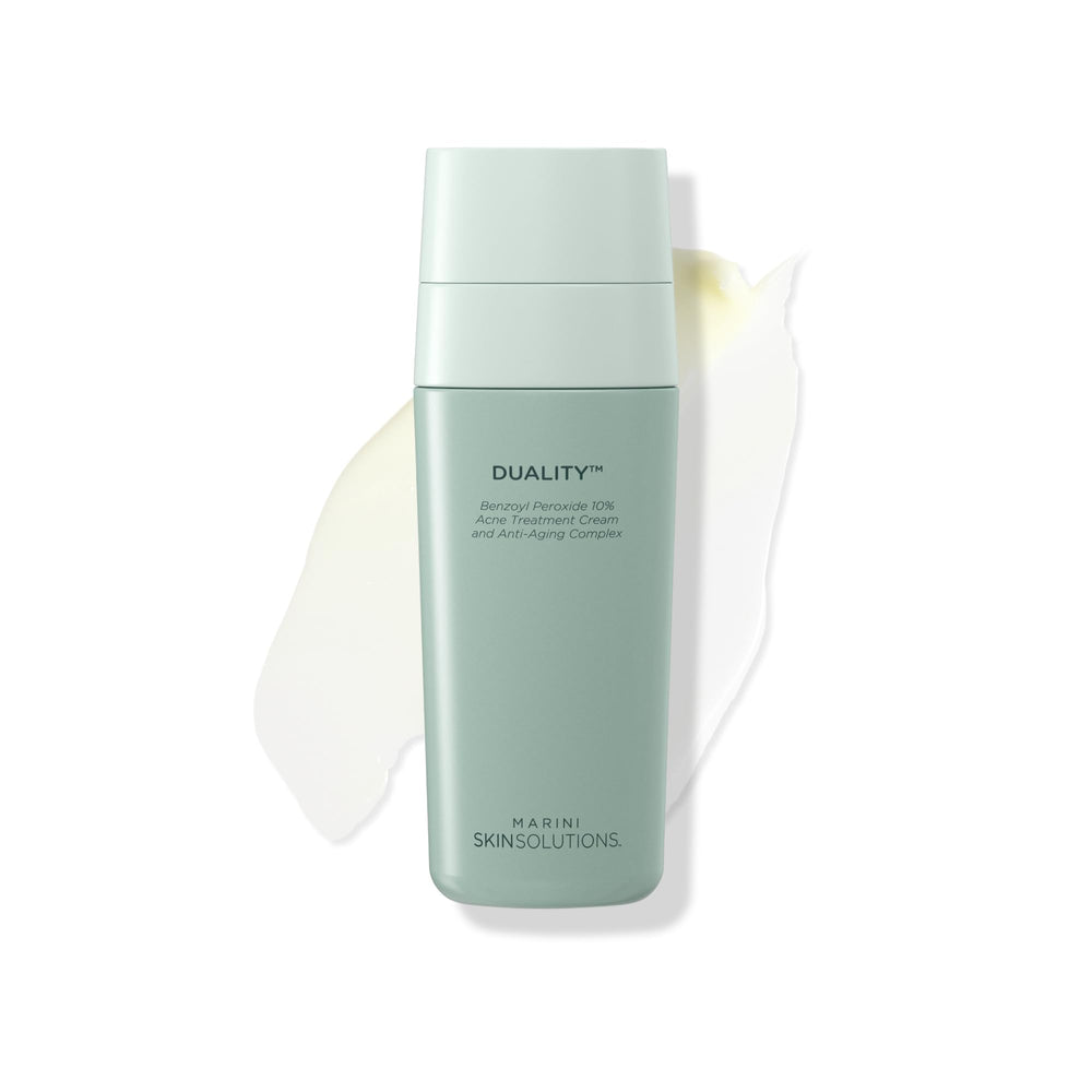 Marini SkinSolutions front packaging showing product and branding benefits
