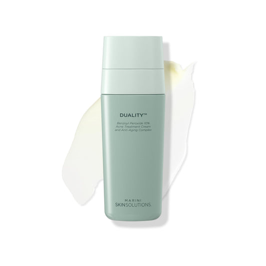Marini SkinSolutions front packaging showing product and branding benefits