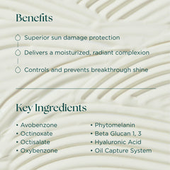 Marini SkinSolutions in hand demonstrating smooth application and coverage