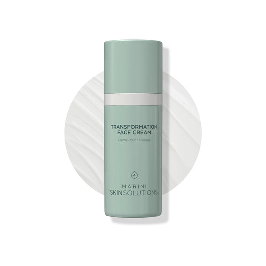 Marini SkinSolutions jar front view showing clean packaging and product size benefit