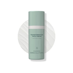 Marini SkinSolutions jar front view showing clean packaging and product size benefit