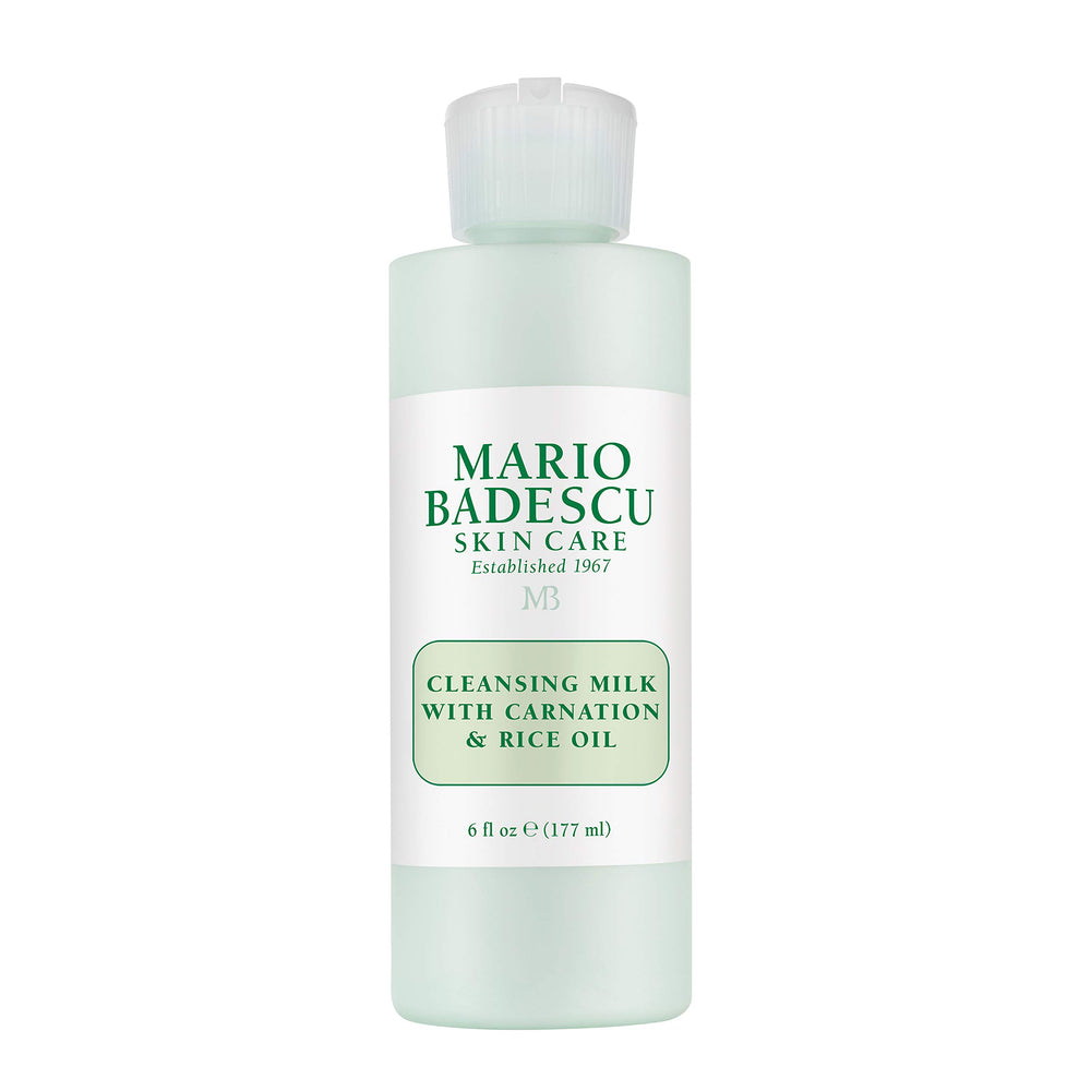 Mario Badescu front packaging showing bottle and label, communicates product clarity