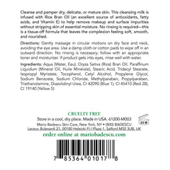 Mario Badescu creamy texture closeup highlighting smooth emollient finish
