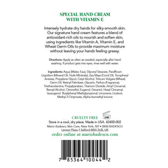Mario Badescu close texture smear highlighting fast-absorbing, non-greasy finish