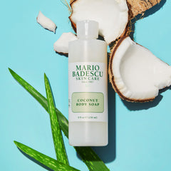 Mario Badescu bottle on bathroom shelf lifestyle scene for daily ritual