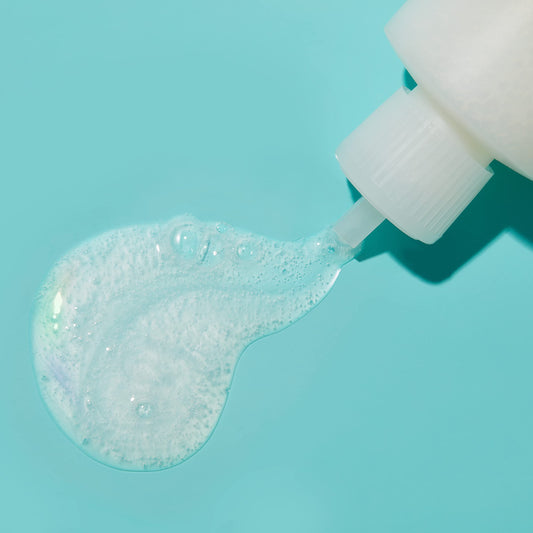 Mario Badescu pump dispensing gel texture for easy controlled application