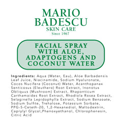 Mario Badescu bottle in fridge lifestyle shot indicating extra-cooling refresh benefit
