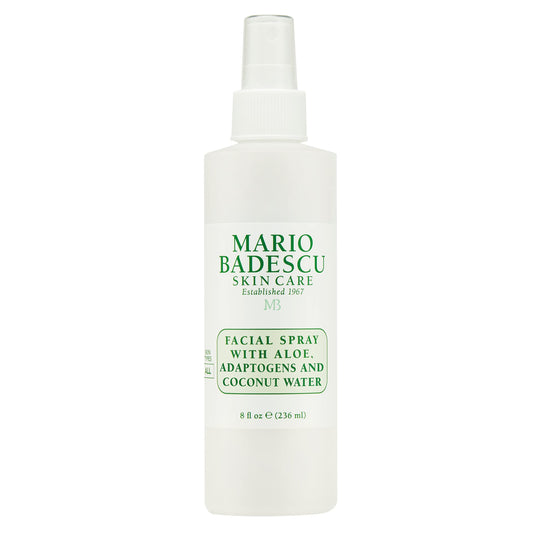 Mario Badescu front bottle showing aloe and coconut for hydration