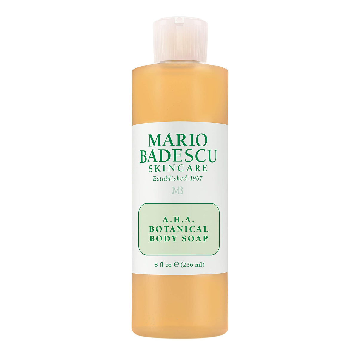Mario Badescu front packaging showing bottle and benefits