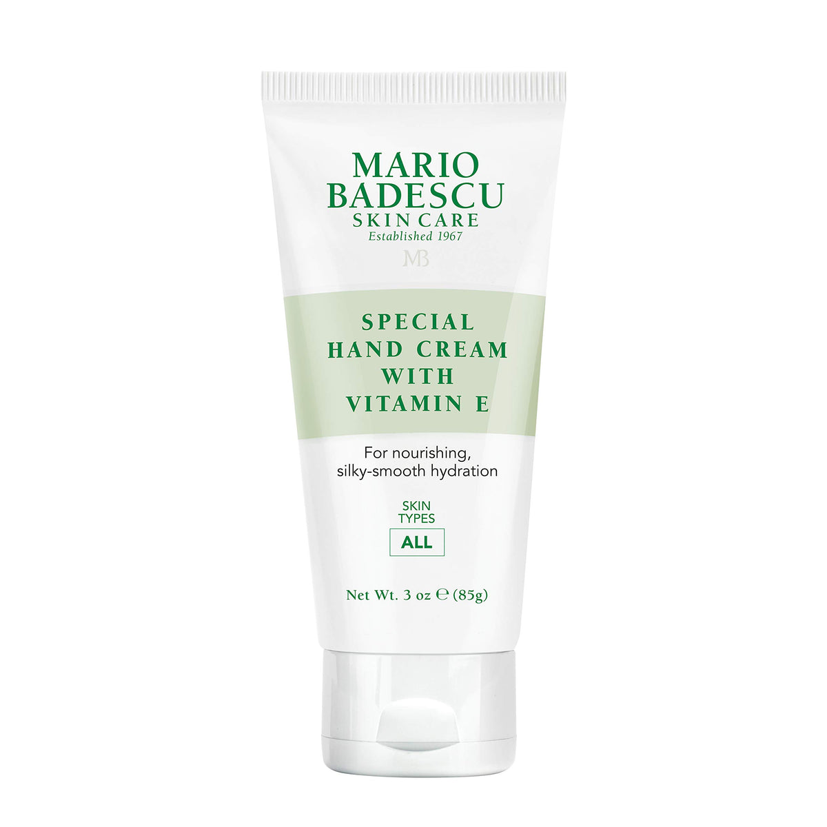 Mario Badescu front tube showing label and travel-friendly size, promotes easy hydration