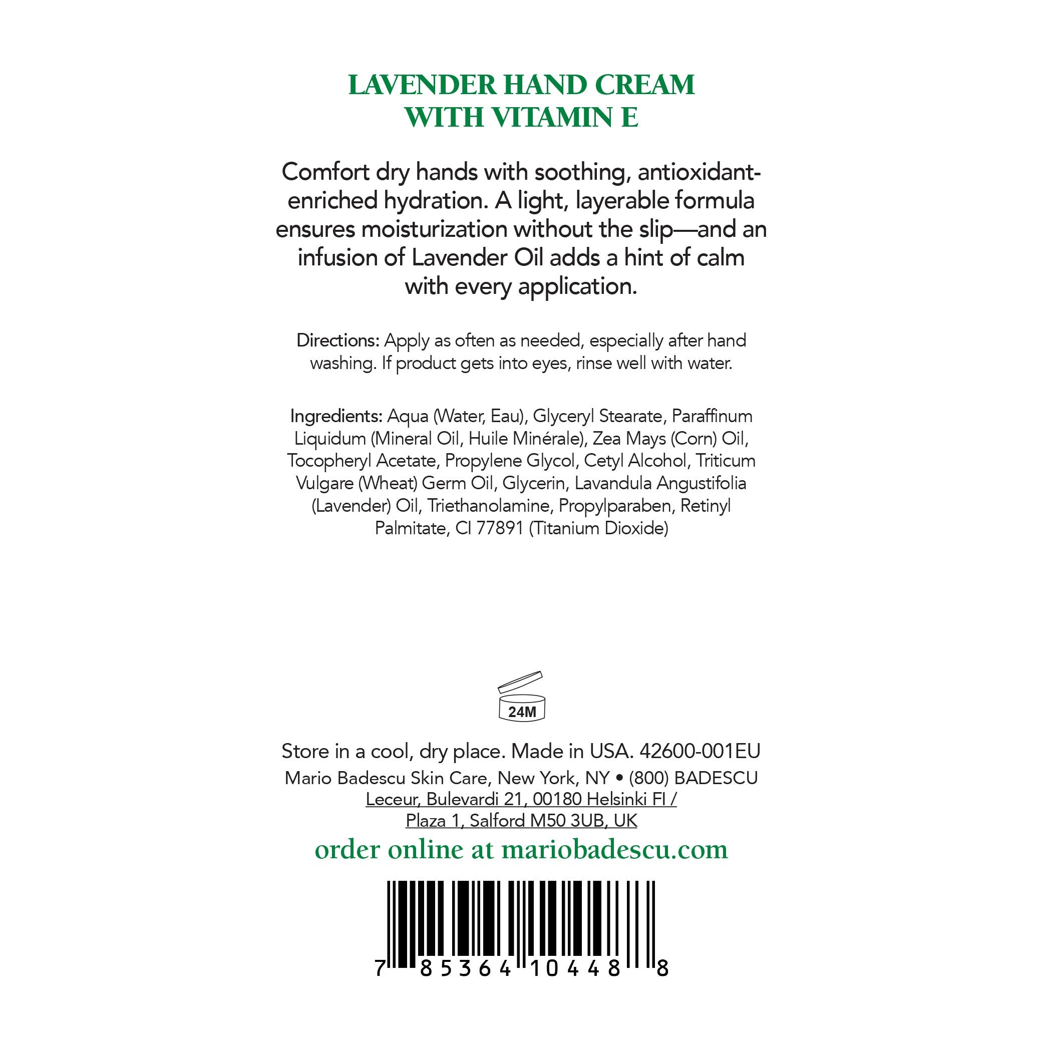 Mario Badescu texture close-up displaying creamy lotion, shows quick-absorbing feel