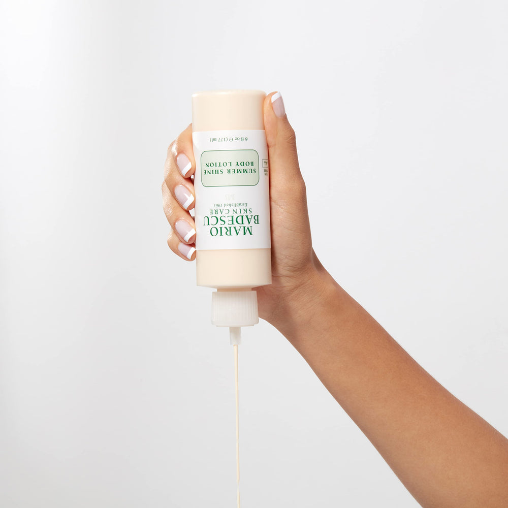 Mario Badescu ingredients beeswax and peanut oil emphasizing moisturizing benefits