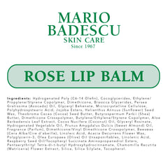 Mario Badescu ingredients display with cocoa butter coconut and almond oils nourishing benefits