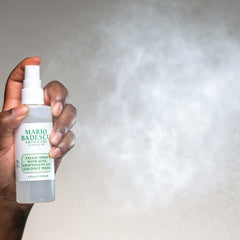 Mario Badescu label close-up highlighting key ingredients and benefits