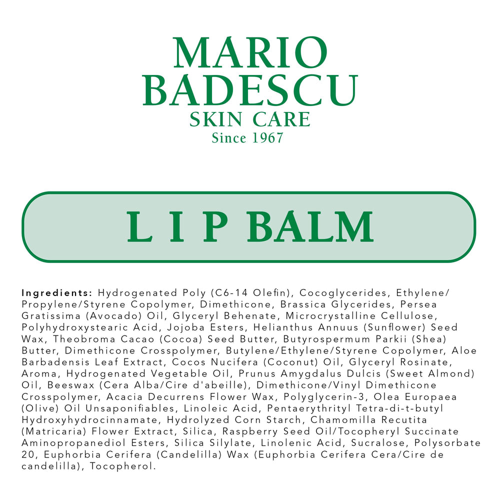 Mario Badescu lip balm inside a bag in lifestyle scene for on-the-go care