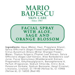 Mario Badescu on bathroom vanity styled to show everyday skincare convenience