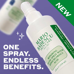 Mario Badescu mist on face refreshing skin and reducing redness benefit
