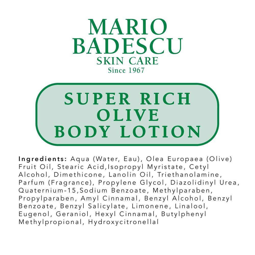 Mario Badescu lotion on bathroom shelf in lifestyle scene conveying daily use convenience