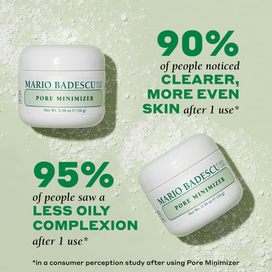 mario badescu open jar top view revealing powder ready to customize for targeted use