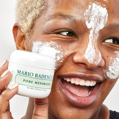 mario badescu powder pouring closeup highlights fine texture for precise spot treatment