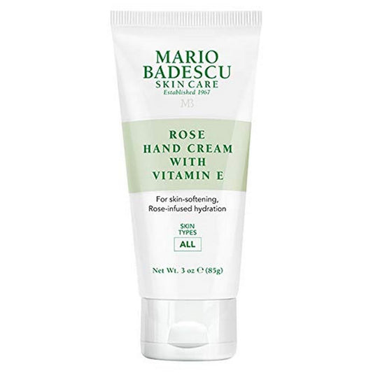 Mario Badescu front label showing product name and 3 oz size, promotes quick hydration