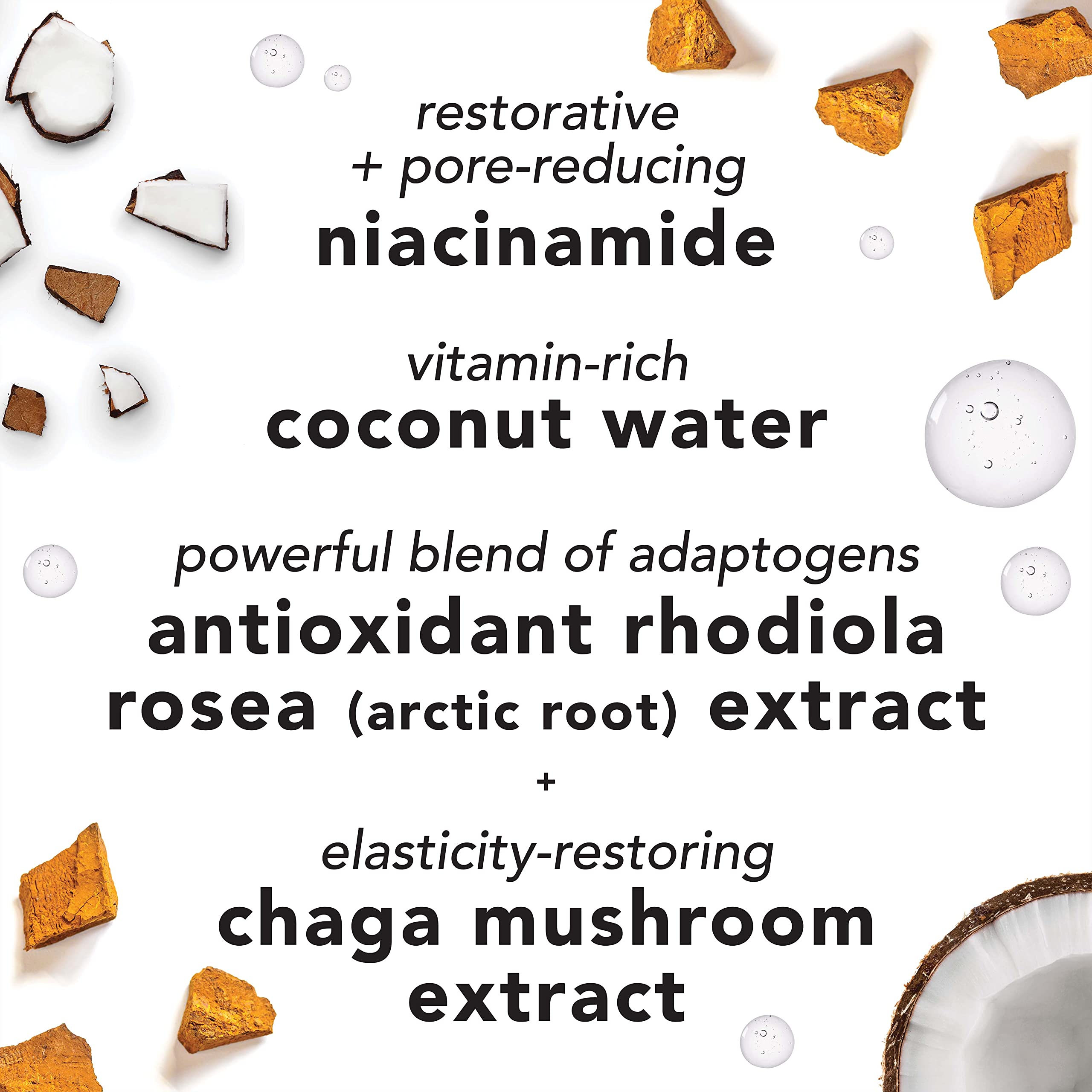 Mario Badescu droplets on skin texture demonstrating lightweight hydration