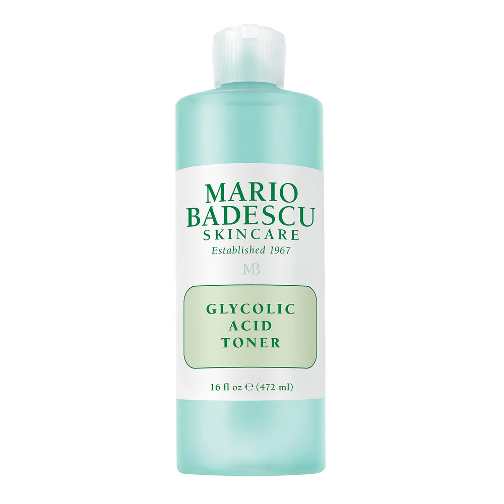 Mario Badescu front bottle view shows product clarity and easy application benefit