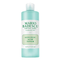 Mario Badescu front bottle view shows product clarity and easy application benefit