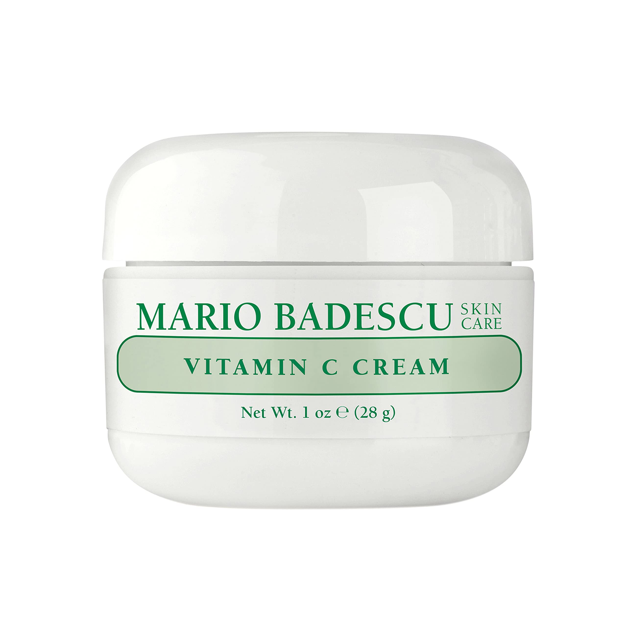 Mario Badescu jar front view showing compact daytime moisturizer packaging and brand clarity