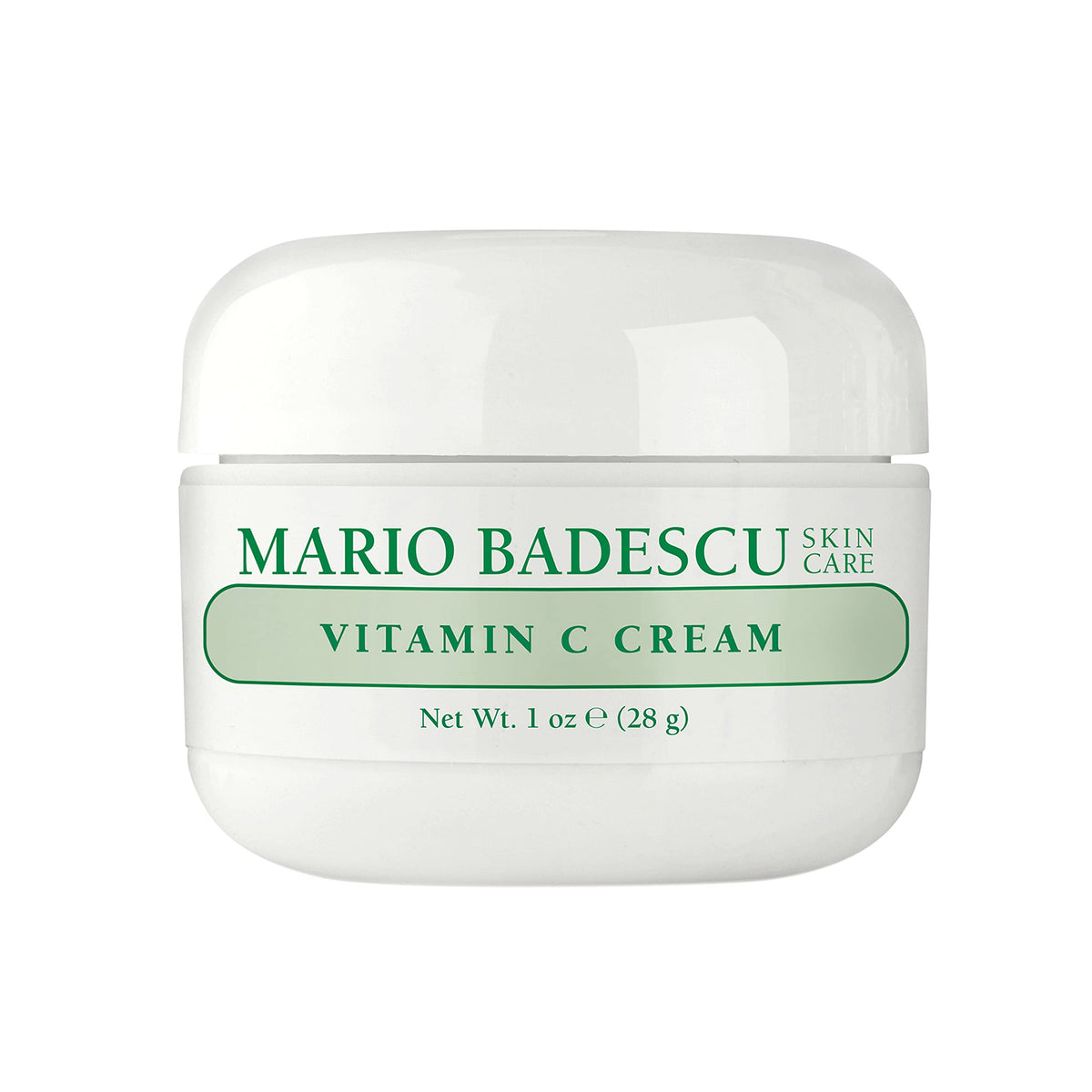 Mario Badescu jar front view showing compact daytime moisturizer packaging and brand clarity
