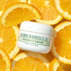 Mario Badescu cream with serums illustrating layered routine compatibility and antioxidant boost