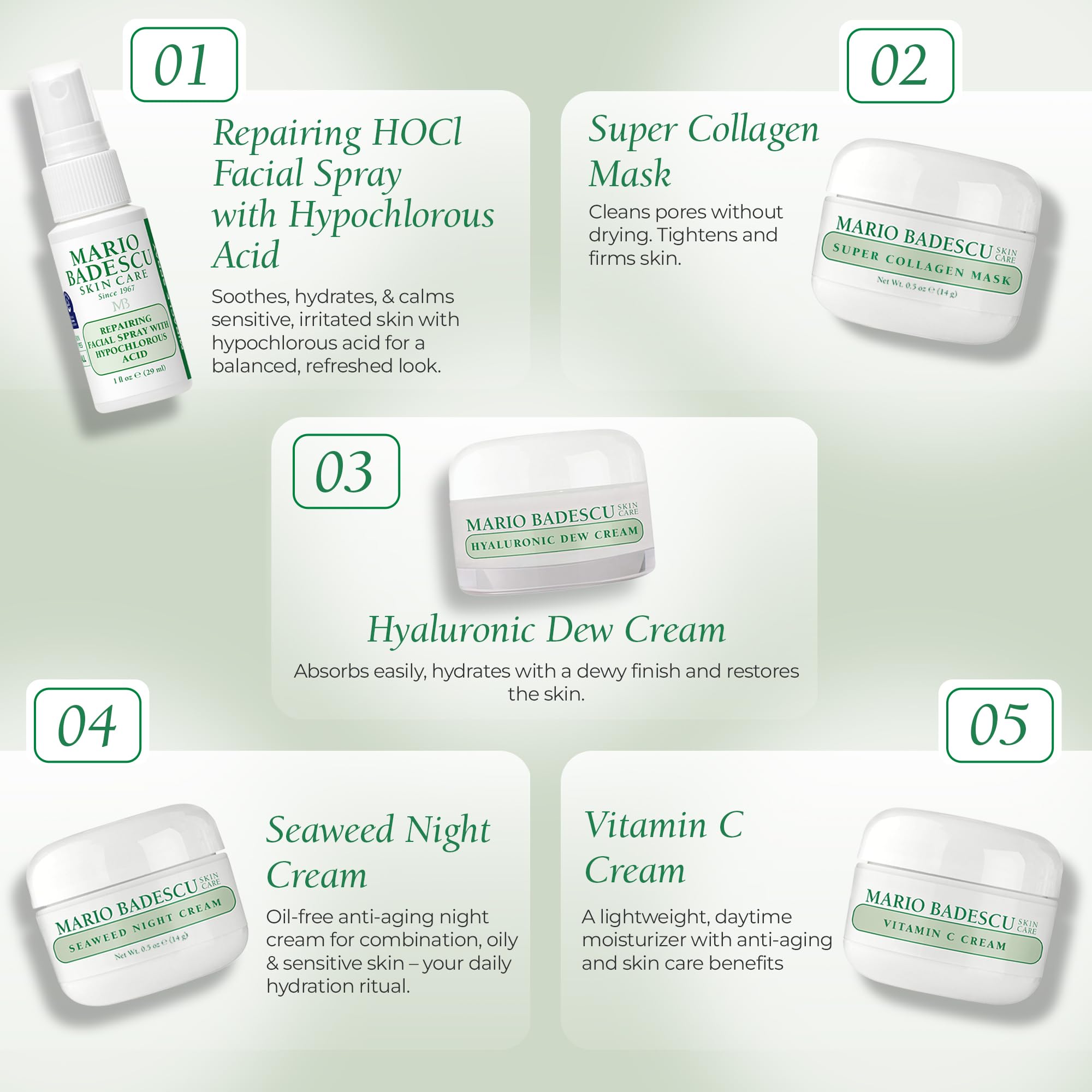Mario Badescu vitamin C serum bottle close-up for brightening boost