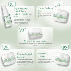 Mario Badescu vitamin C serum bottle close-up for brightening boost