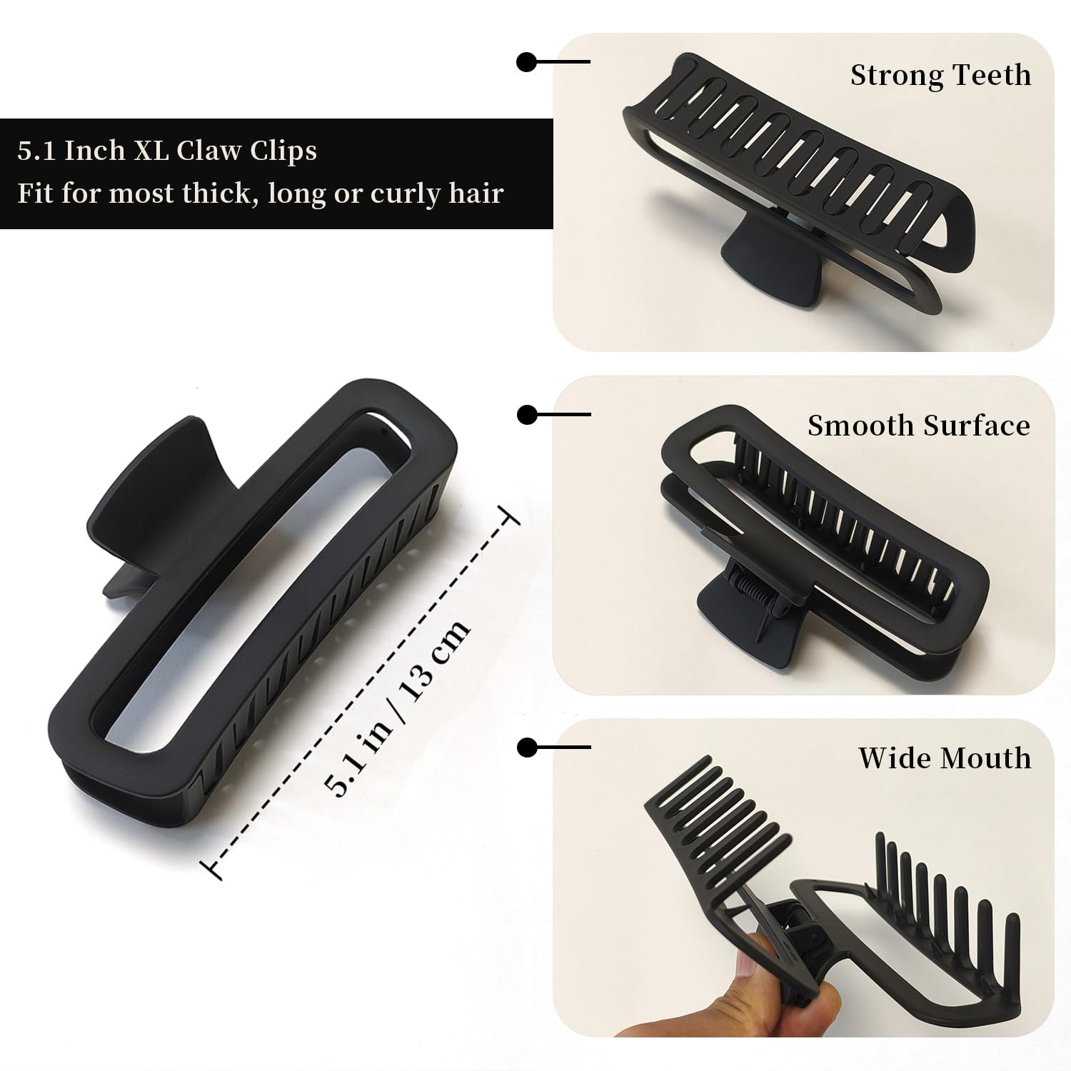 Markuii closed clip detail highlighting durable material benefit