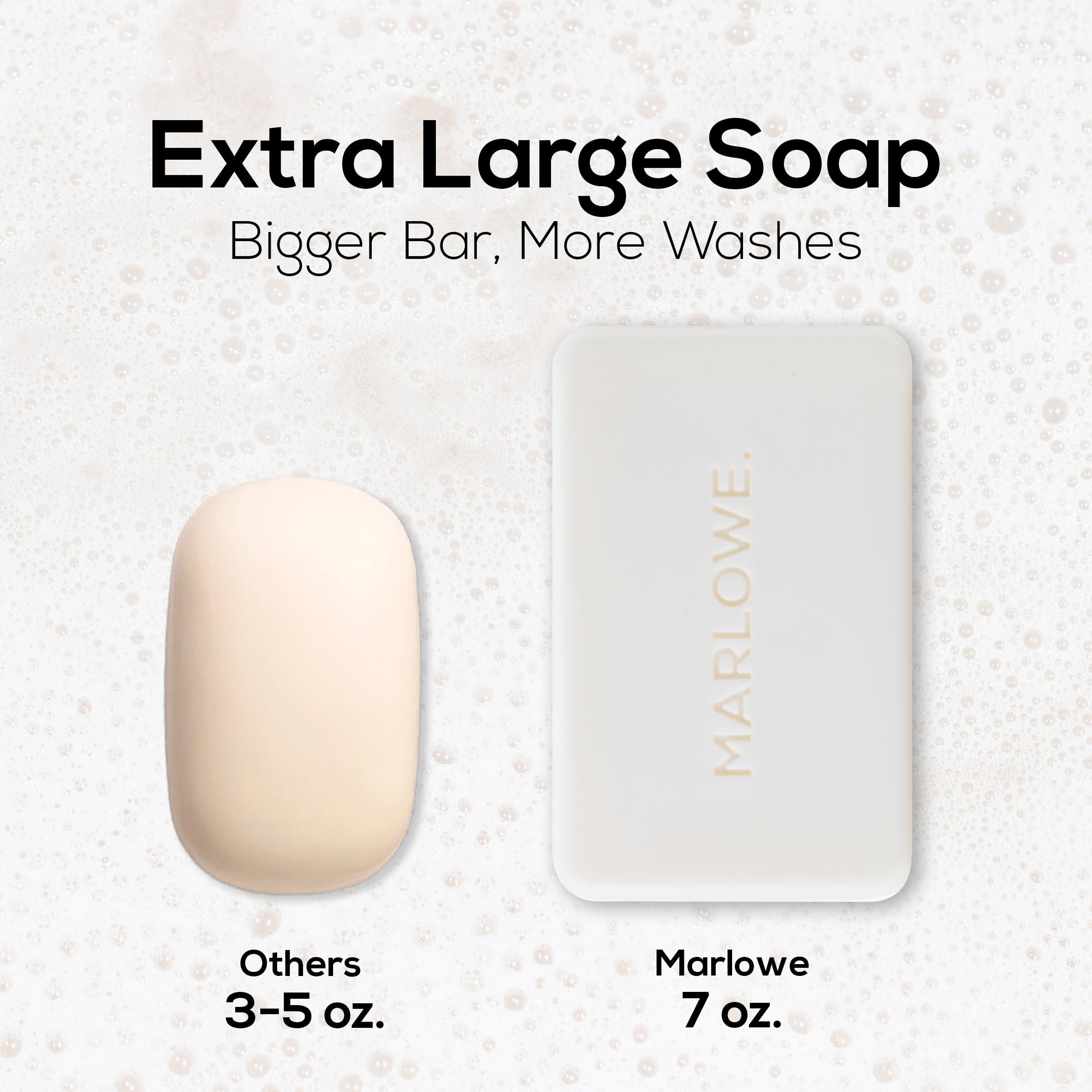 MARLOWE. multiple packs displayed for convenient stocking benefit