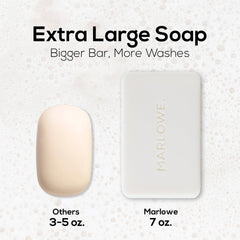 MARLOWE. multiple packs displayed for convenient stocking benefit