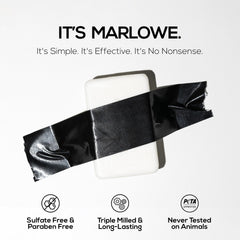 MARLOWE. shea and olive oils ingredient display supporting nourishment