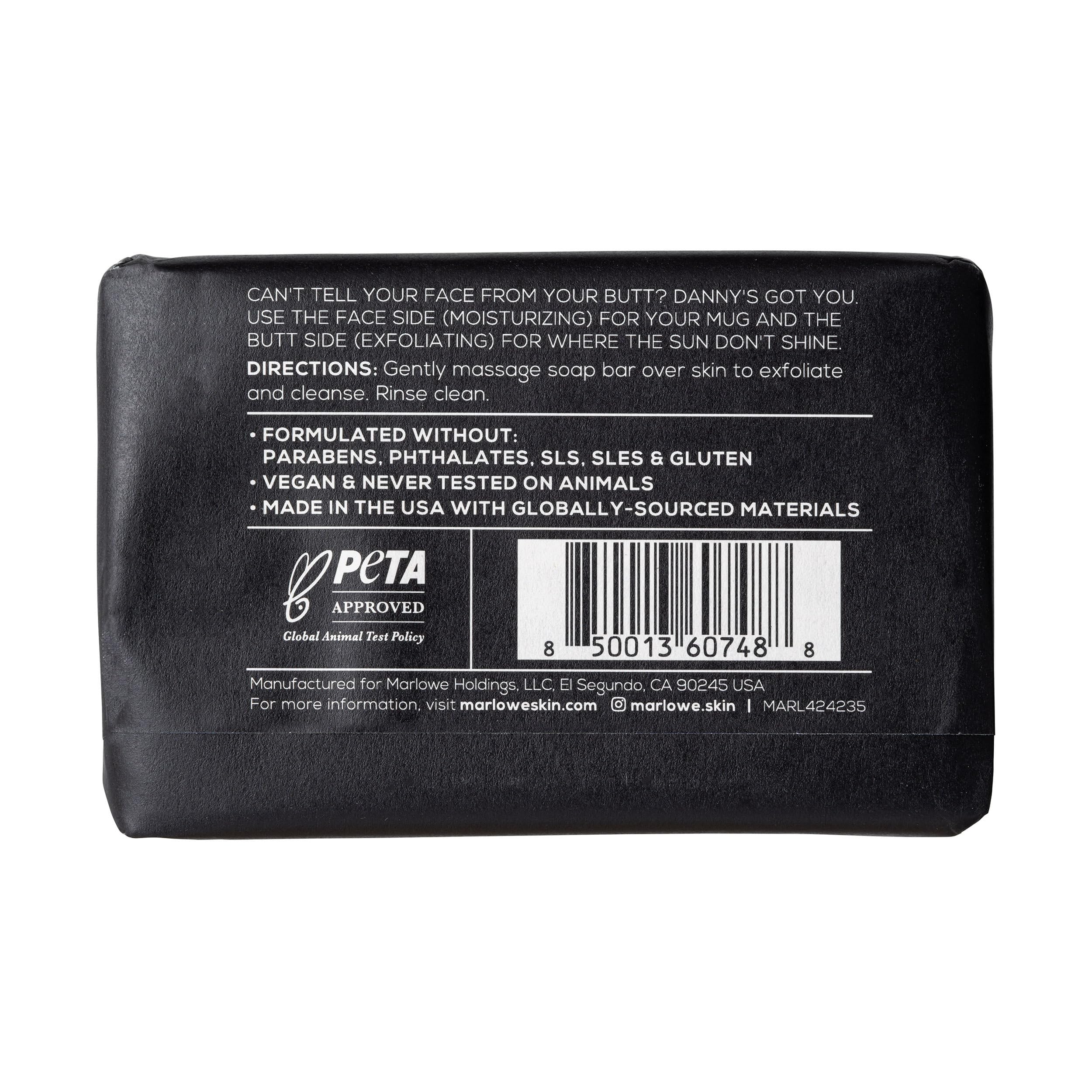 MARLOWE soap in shower scene illustrating everyday use and refreshing coastal scent experience