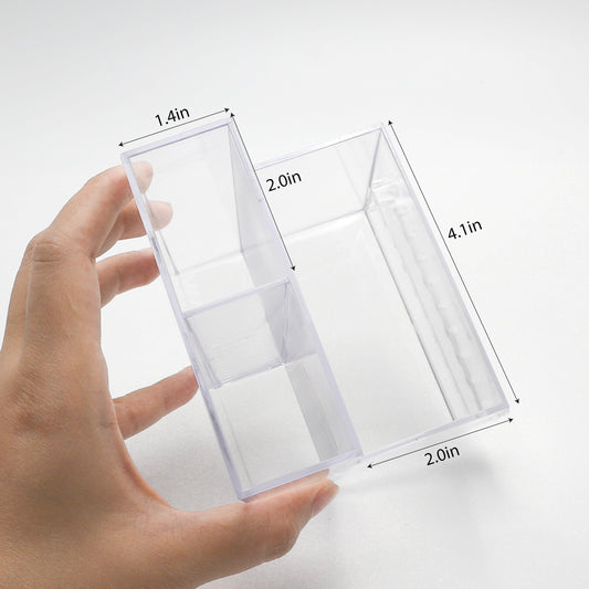 Marsrut side profile demonstrating stepped three-row shape for organized storage