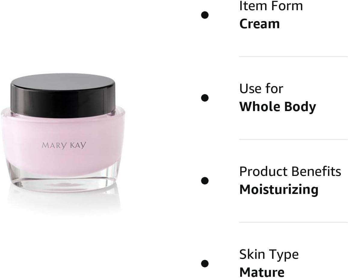 Mary Kay cream on bathroom shelf styled, conveys easy integration into daily routine