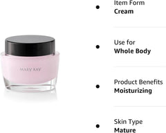 Mary Kay cream on bathroom shelf styled, conveys easy integration into daily routine
