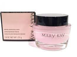 Mary Kay jar open with cream texture visible, shows rich smooth consistency for soft skin