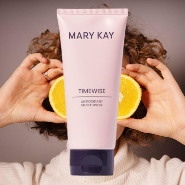 Mary Kay on bathroom vanity in lifestyle shot suggesting daily use