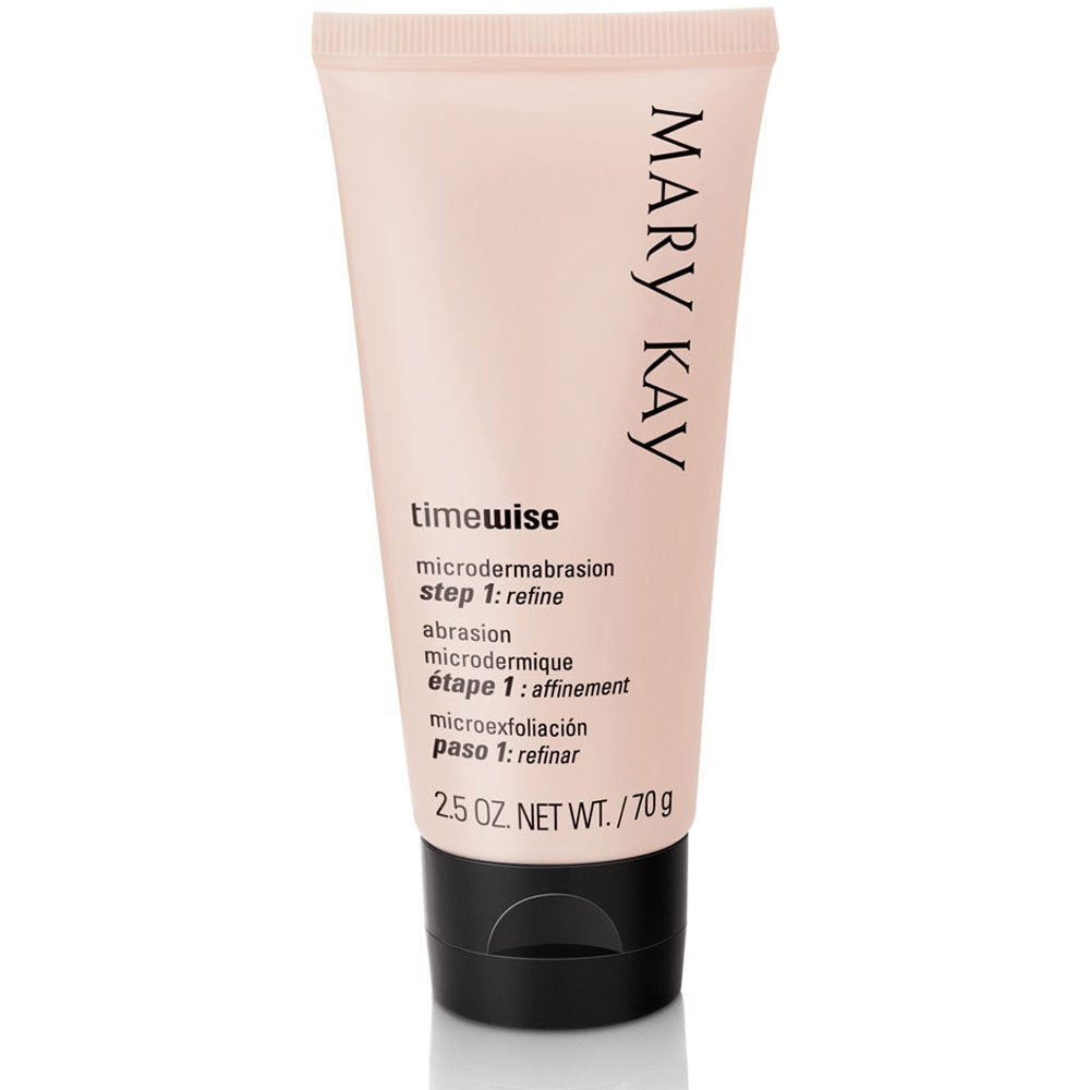 Mary Kay TimeWise tube front view showing label and easy-to-use applicator for smoother skin