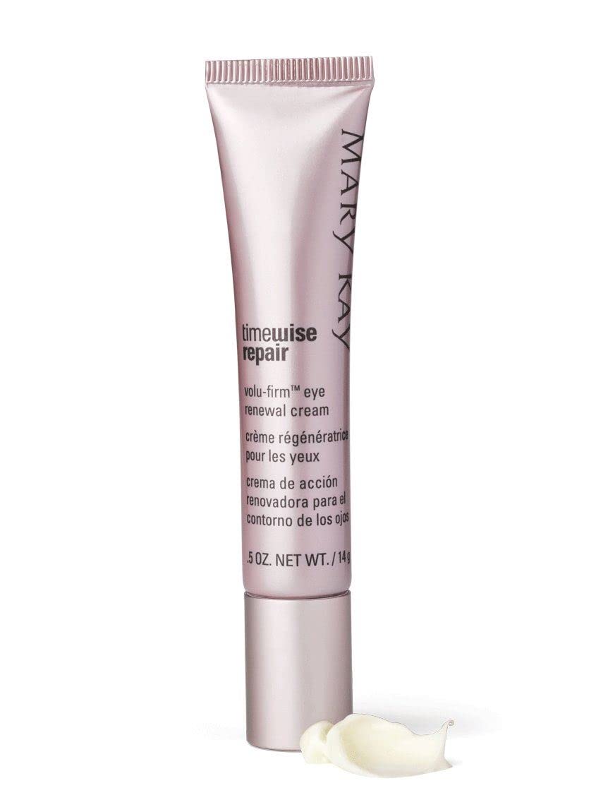 Mary Kay jar beside ruler showing size and travel-friendly benefit