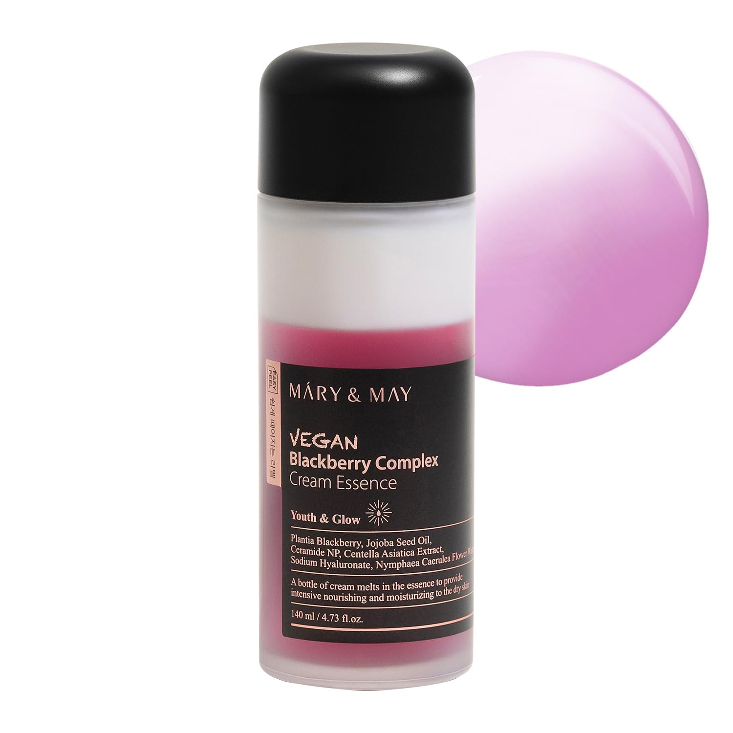 Mary&May front packaging showing product and benefits