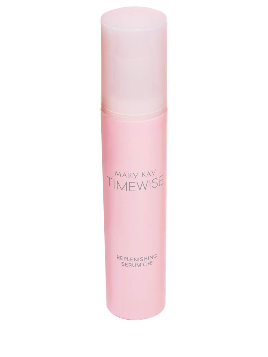 Bagues Marykay front bottle view showing label and fast-absorbing serum benefit