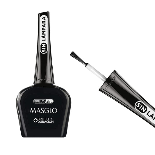 MASGLO Tradicional brush and polish texture for smooth application benefit