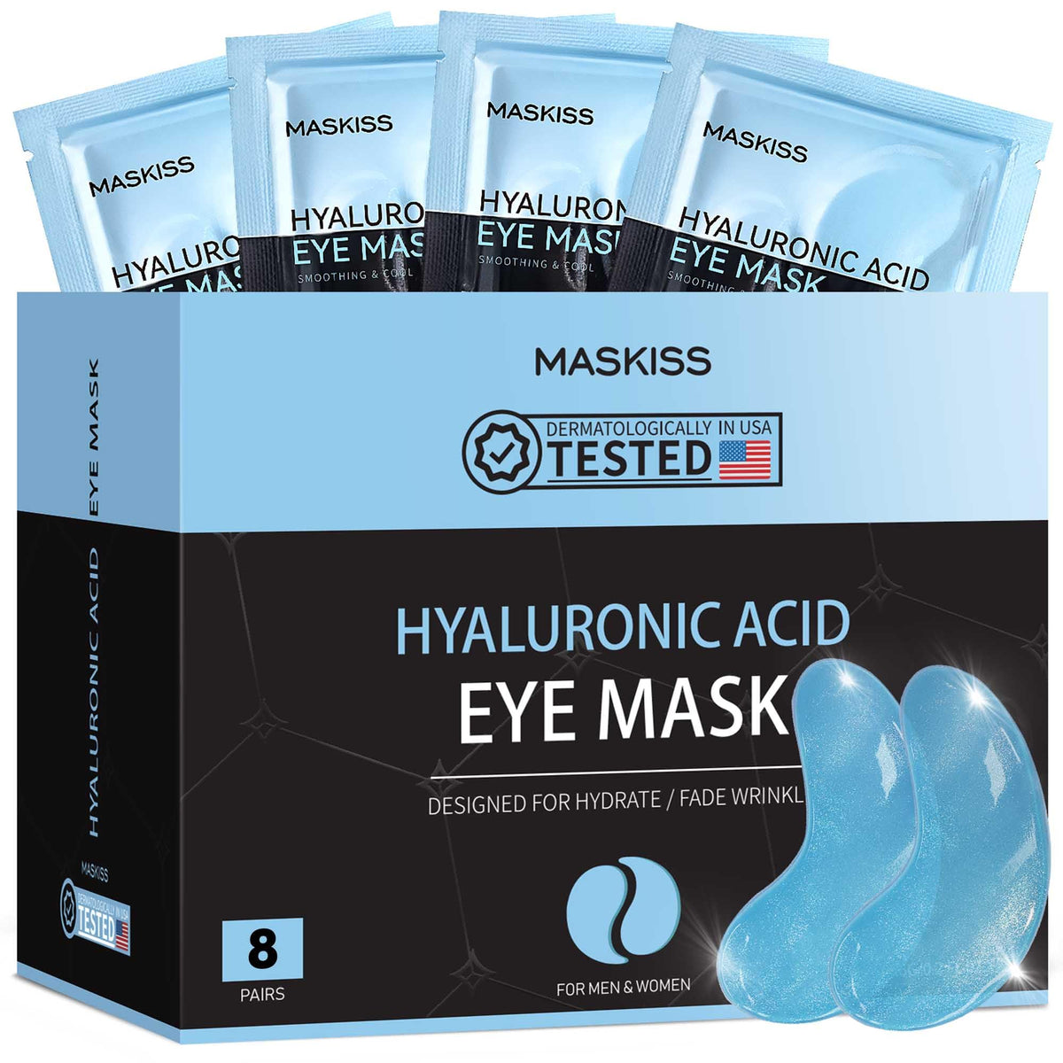 Maskiss front packaging showing product and benefits for quick skincare
