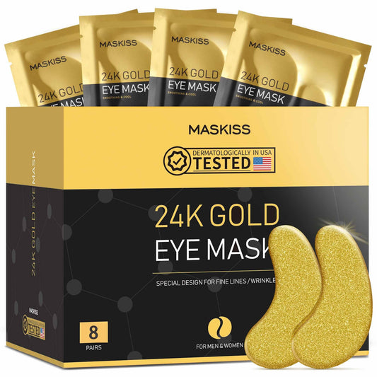 Maskiss pack front view showing eight pairs and refreshed appearance benefit